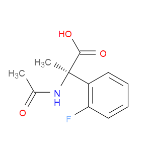 (R)-2-ACETAMIDO-2-(2-FLUOROPHENYL)PROPANOIC ACID