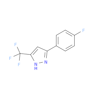 3-(4-FLUOROPHENYL)-5-(TRIFLUOROMETHYL)-1H-PYRAZOLE