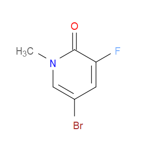 5-BROMO-3-FLUORO-1-METHYLPYRIDIN-2(1H)-ONE - Click Image to Close