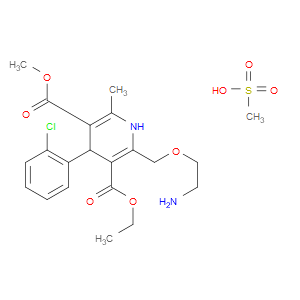 3-ETHYL 5-METHYL 2-((2-AMINOETHOXY)METHYL)-4-(2-CHLOROPHENYL)-6-METHYL-1,4-DIHYDROPYRIDINE-3,5-DICARBOXYLATE METHANESULFONATE