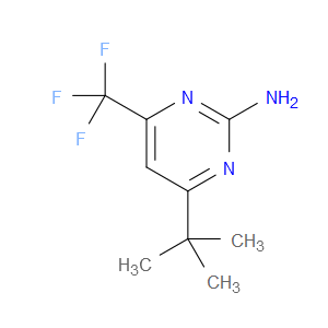 4-(TERT-BUTYL)-6-(TRIFLUOROMETHYL)PYRIMIDIN-2-AMINE