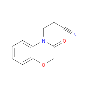 2,3-DIHYDRO-3-OXO-4H-1,4-BENZOXAZINE-4-PROPIONITRILE