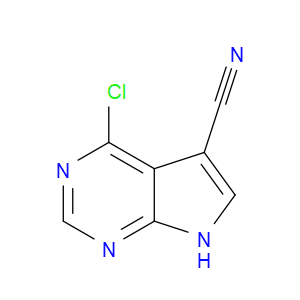 4-CHLORO-7H-PYRROLO[2,3-D]PYRIMIDINE-5-CARBONITRILE