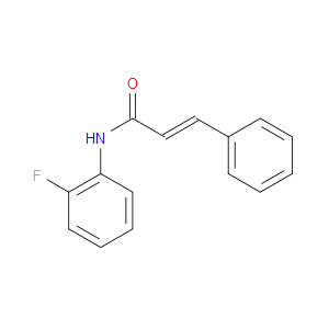 N-(2-FLUOROPHENYL)CINNAMAMIDE - Click Image to Close