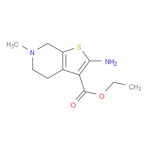 ETHYL 2-AMINO-6-METHYL-4,5,6,7-TETRAHYDROTHIENO[2,3-C]PYRIDINE-3-CARBOXYLATE