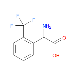 2-AMINO-2-(2-(TRIFLUOROMETHYL)PHENYL)ACETIC ACID - Click Image to Close