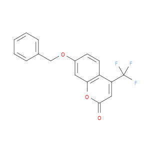 7-BENZYLOXY-4-(TRIFLUOROMETHYL)COUMARIN - Click Image to Close