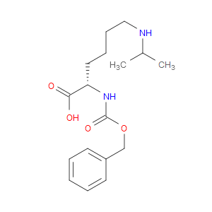 (S)-2-(((BENZYLOXY)CARBONYL)AMINO)-6-(ISOPROPYLAMINO)HEXANOIC ACID
