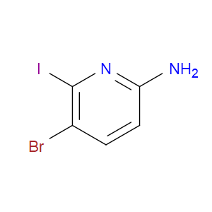 5-BROMO-6-IODOPYRIDIN-2-AMINE