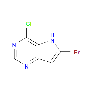 6-BROMO-4-CHLORO-5H-PYRROLO[3,2-D]PYRIMIDINE - Click Image to Close