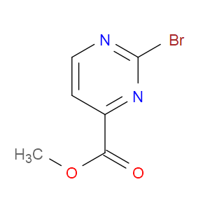 METHYL 2-BROMOPYRIMIDINE-4-CARBOXYLATE - Click Image to Close
