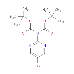 2-[BIS(TERT-BUTOXYCARBONYL)AMINO]-5-BROMOPYRIMIDINE