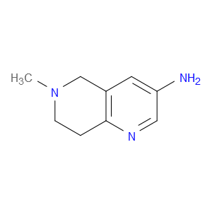 5,6,7,8-TETRAHYDRO-6-METHYL-1,6-NAPHTHYRIDIN-3-AMINE