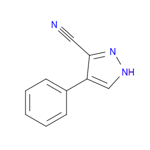 4-PHENYL-1H-PYRAZOLE-3-CARBONITRILE