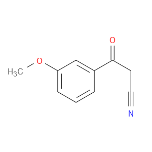 3-(3-METHOXYPHENYL)-3-OXOPROPANENITRILE