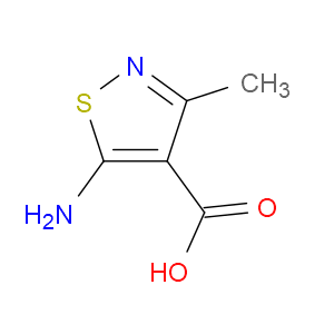 5-AMINO-3-METHYLISOTHIAZOLE-4-CARBOXYLIC ACID