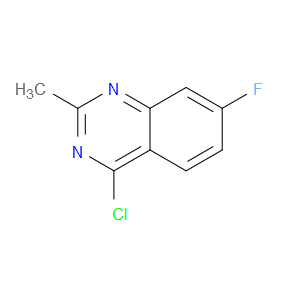 4-CHLORO-7-FLUORO-2-METHYLQUINAZOLINE - Click Image to Close