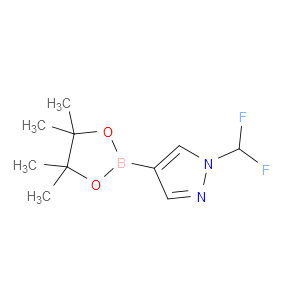 1-(DIFLUOROMETHYL)-4-(4,4,5,5-TETRAMETHYL-1,3,2-DIOXABOROLAN-2-YL)-1H-PYRAZOLE