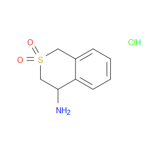 4-AMINOISOTHIOCHROMAN 2,2-DIOXIDE HYDROCHLORIDE - Click Image to Close