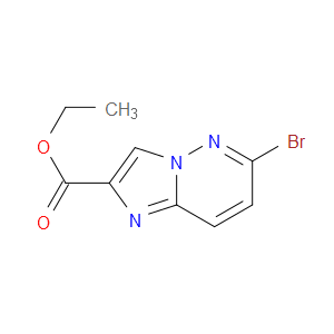 ETHYL 6-BROMOIMIDAZO[1,2-B]PYRIDAZINE-2-CARBOXYLATE