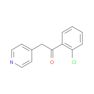 1-(2-CHLOROPHENYL)-2-(PYRIDIN-4-YL)ETHANONE