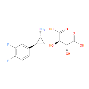 (1R,2S)-2-(3,4-DIFLUOROPHENYL)CYCLOPROPANAMINE (2R,3R)-2,3-DIHYDROXYSUCCINATE
