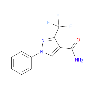 1-PHENYL-3-(TRIFLUOROMETHYL)-1H-PYRAZOLE-4-CARBOXAMIDE - Click Image to Close