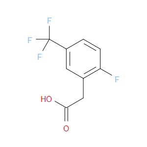 2-FLUORO-5-(TRIFLUOROMETHYL)PHENYLACETIC ACID - Click Image to Close