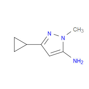 3-CYCLOPROPYL-1-METHYL-1H-PYRAZOL-5-AMINE