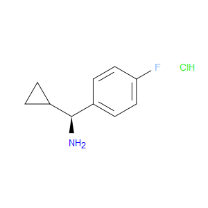 (S)-CYCLOPROPYL(4-FLUOROPHENYL)METHANAMINE HYDROCHLORIDE