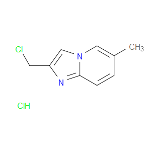2-(CHLOROMETHYL)-6-METHYLIMIDAZO[1,2-A]PYRIDINE HYDROCHLORIDE - Click Image to Close