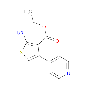 ETHYL 2-AMINO-4-(PYRIDIN-4-YL)THIOPHENE-3-CARBOXYLATE - Click Image to Close