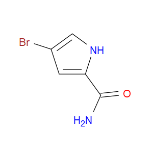 4-BROMO-1H-PYRROLE-2-CARBOXAMIDE - Click Image to Close