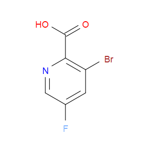 3-BROMO-5-FLUOROPYRIDINE-2-CARBOXYLIC ACID