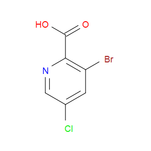 3-BROMO-5-CHLOROPYRIDINE-2-CARBOXYLIC ACID - Click Image to Close