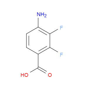 4-AMINO-2,3-DIFLUOROBENZOIC ACID