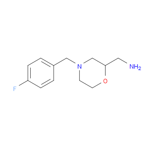2-AMINOMETHY-4-(4-FLUOROBENZYL)MORPHOLINE