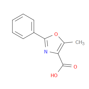 5-METHYL-2-PHENYL-1,3-OXAZOLE-4-CARBOXYLIC ACID
