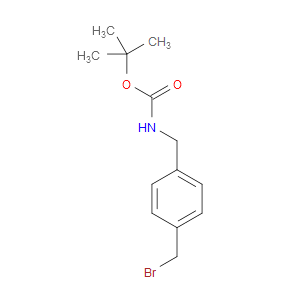 TERT-BUTYL 4-(BROMOMETHYL)BENZYLCARBAMATE - Click Image to Close