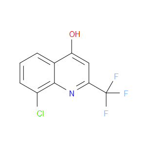 8-CHLORO-4-HYDROXY-2-(TRIFLUOROMETHYL)QUINOLINE