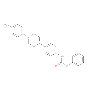 PHENYL (4-(4-(4-HYDROXYPHENYL)PIPERAZIN-1-YL)PHENYL)CARBAMATE - Click Image to Close