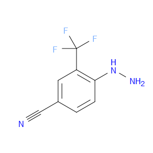4-HYDRAZINYL-3-(TRIFLUOROMETHYL)BENZONITRILE