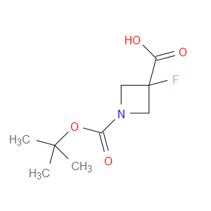 1-(TERT-BUTOXYCARBONYL)-3-FLUOROAZETIDINE-3-CARBOXYLIC ACID