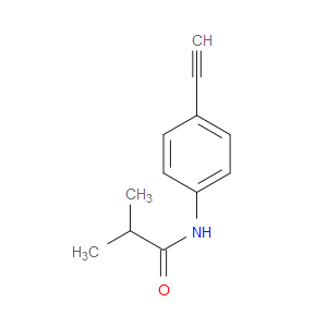 N-(4-ETHYNYLPHENYL)ISOBUTYRAMIDE