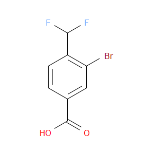 3-BROMO-4-(DIFLUOROMETHYL)BENZOIC ACID - Click Image to Close