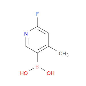 2-FLUORO-4-METHYLPYRIDINE-5-BORONIC ACID - Click Image to Close