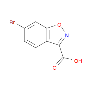 6-BROMOBENZO[D]ISOXAZOLE-3-CARBOXYLIC ACID