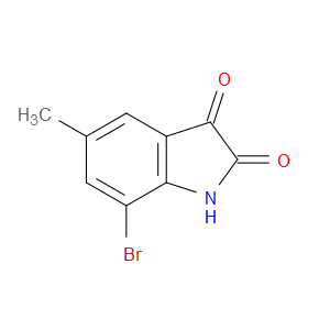 7-BROMO-5-METHYLINDOLINE-2,3-DIONE - Click Image to Close