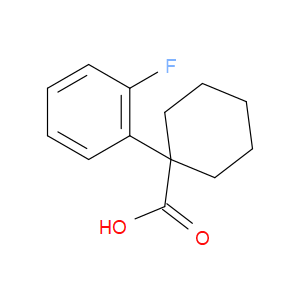 1-(2-FLUOROPHENYL)CYCLOHEXANECARBOXYLIC ACID