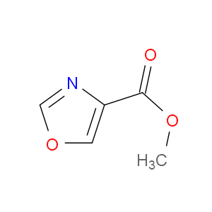 METHYL OXAZOLE-4-CARBOXYLATE